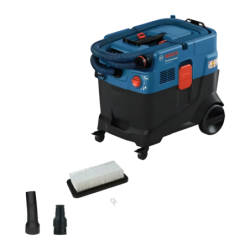 Bosch GAS 400 A Professional Bleu 1200W sans fil Aspirateur industriel sec/humide
