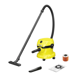 Kärcher WD 2 Plus V-12/4/18 Jaune 1000W Aspirateur sec et humide
