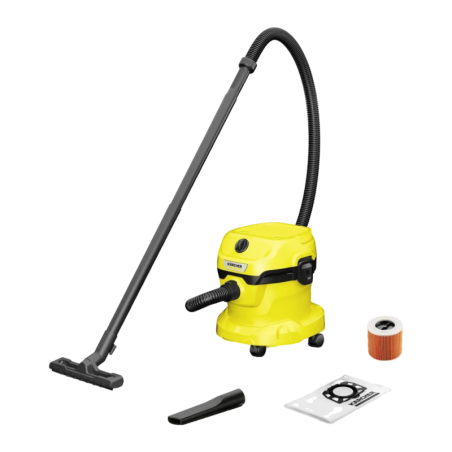 Kärcher WD 2 Plus V-12/4/18 Jaune 1000W Aspirateur sec et humide