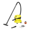 Kärcher WD 2 Plus V-12/4/18 Jaune 1000W Aspirateur sec et humide