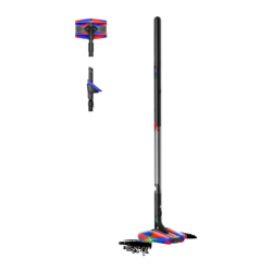 Dyson PencilVac Fluffy Cones Noir 55AW 30 min sans fil Aspirateur