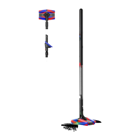 Dyson PencilVac Fluffy Cones Noir 55AW 30 min sans fil Aspirateur