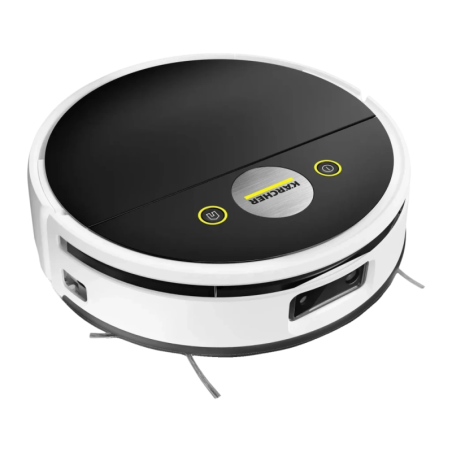 Kärcher RVF 7 Blanc/Noir 13000Pa LiDAR laveur de sols 150 min 5200mAh Robot aspirateur