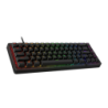 HyperX Alloy Origins 2 65% Switch Red RGB Layout ES Noir Clavier gaming mécanique