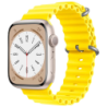 Bracelet Apple Watch 42/44/45/49mm Wave Jaune