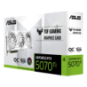 ASUS TUF Gaming GeForce RTX 5070 Ti OC 16GB GDDR7 Blanc 3 ventilateurs HDMI 2.1 3 DisplayPort Carte graphique