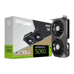 ZOTAC Gaming GeForce RTX 5060 AMP Core 8GB GDDR7 Noir Carte graphique