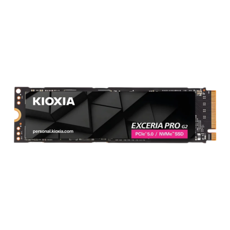 Kioxia Exceria PRO G2 1TB Noir NVMe PCIe Gen5 M.2 2280 14400MB/s SSD