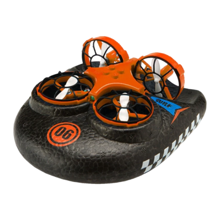 Amewi Trix 3 en 1 aéroglisseur/terrestre Orange Drone