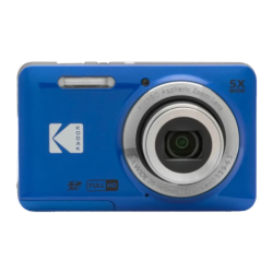 Kodak PIXPRO FZ55 Bleu CMOS 1/2,3 pouces Full HD 1080p 30fps 16MP zoom optique 5x Appareil photo compact