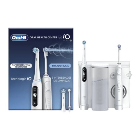 Oral-B OxyJet iO6 2 Brossettes Blanc Centre de soin bucco-dentaire