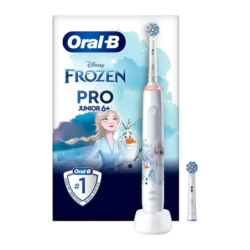 Oral-B Pro Junior 6+ Frozen Sonique rotative Rechargeable Blanc Brosse à dents électrique