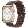 Bracelet Apple Watch 42/44/45/49mm Wave Brun