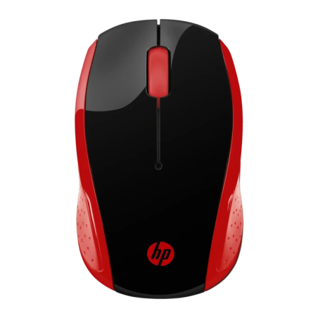 HP Wireless Mouse 200 Rouge 1000 DPI 2 boutons 78 g Souris sans fil