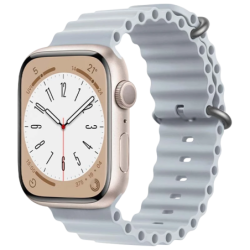 Bracelet Apple Watch 42/44/45/49mm Wave Gris