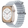 Bracelet Apple Watch 42/44/45/49mm Wave Gris