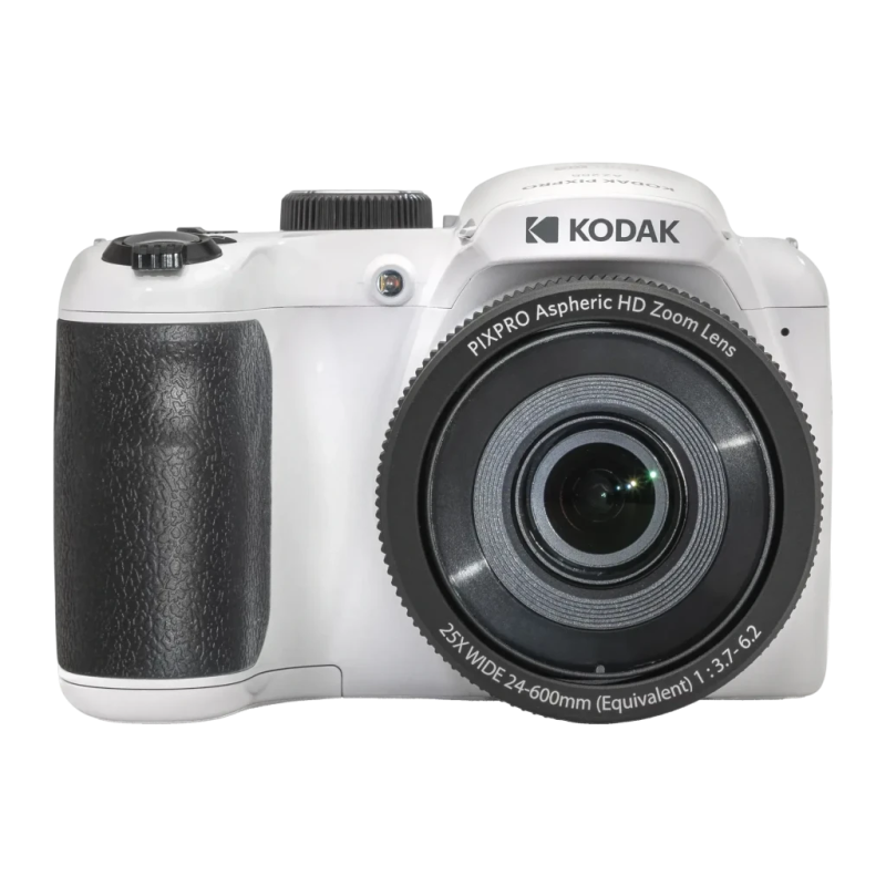 Kodak Pixpro AZ255 Blanc BSI CMOS 1/2,3 pouces Full HD 1080p 16MP zoom optique 25x Appareil bridge