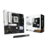 ASRock A620AM Pro RS WiFi AMD A620 AM5 DDR5 Micro ATX Noir 2,5G Ethernet 3 emplacements M.2 Carte mère