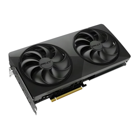 PNY GeForce RTX 5070 Ti Slim OC 16GB GDDR7 Noir 2 ventilateurs HDMI 2.1 3 DisplayPort Carte graphique