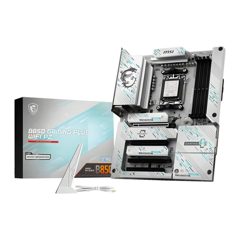 MSI B850 Gaming Plus WiFi AM5 DDR5 ATX Noir 3 emplacements M.2 Carte mère