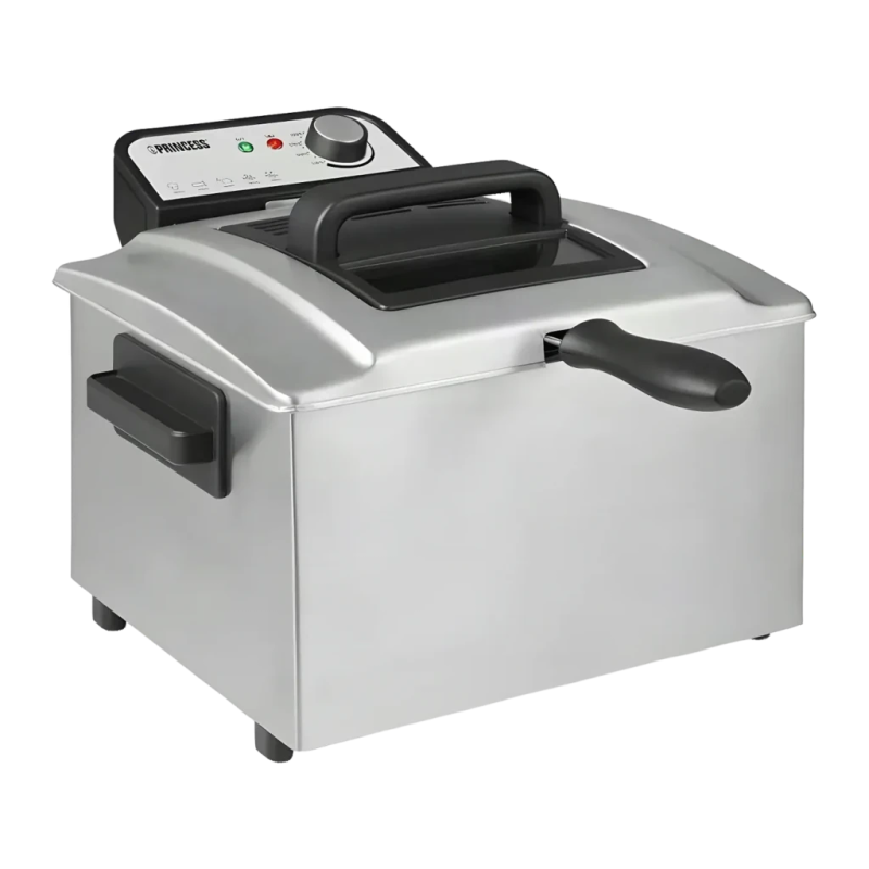 Princess 5L 3270W Argent 184090 Friteuse à huile