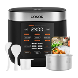 Cosori Multi-Cooker Chef Edition 5L 970W Noir/Argent 17 programmes écran tactile Cuiseur à riz