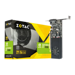 ZOTAC GeForce GT 1030 2GB GDDR5 Low Profile Noir HDMI 2.0 Carte graphique