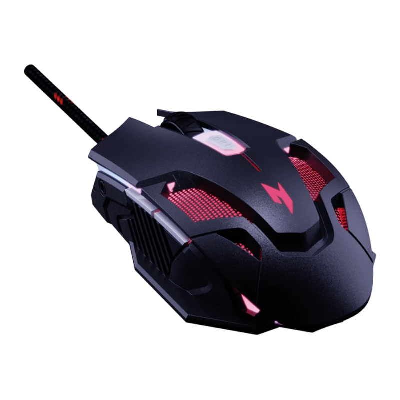Acer Nitro Mouse II Câble USB 7200 DPI Noir 7 boutons Souris gaming