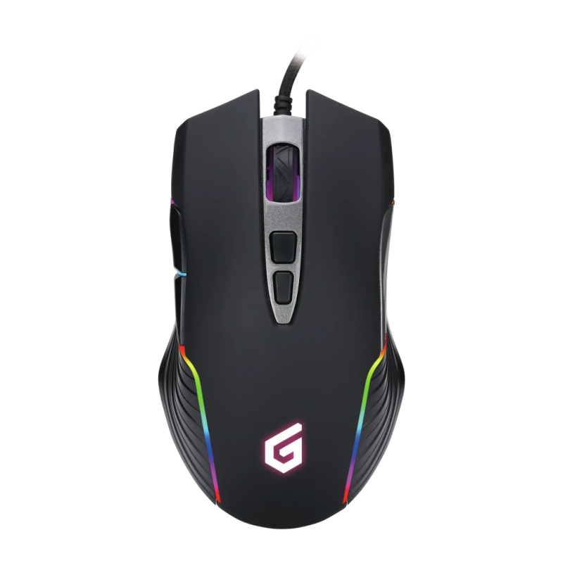 Conceptronic Djebbel RGB 7200 DPI Noir 7 boutons USB 123 g Souris gaming
