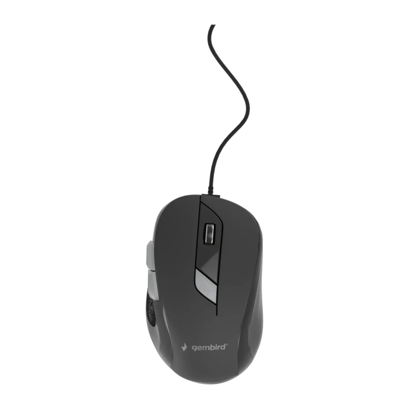 Gembird Noir Filaire USB Type A MUS-6B-01 1600 DPI 6 boutons 74 g Souris