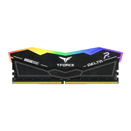 Team Group T-Force Delta RGB DDR5 6400MHz 32GB (2x16GB) CL40 Noir Mémoire RAM