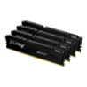 Kingston Fury Beast DDR5 5200MT/s CL40 128GB (4x32GB) Kit Noir Mémoire RAM