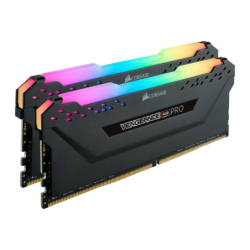 Corsair Vengeance RGB Pro DDR4 2666MHz 32GB 2x16GB CL16 Noir DIMM Mémoire RAM