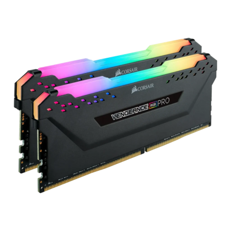 Corsair Vengeance RGB Pro DDR4 2666MHz 32GB 2x16GB CL16 Noir DIMM Mémoire RAM