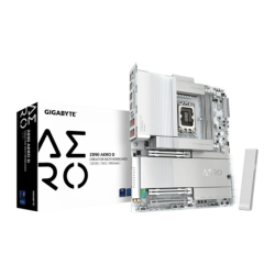 Gigabyte Z890 AERO D DDR5 LGA1851 E-ATX WiFi 7 Blanc 4 emplacements M.2 Carte mère