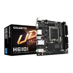 Gigabyte H610I DDR5 Mini-ITX LGA1700 Intel H610 Sans WiFi Noir Carte mère
