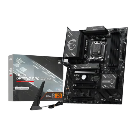 MSI B850 Gaming Pro WiFi 6E AMD AM5 DDR5 ATX Noir 2,5G Ethernet 2 emplacements M.2 Carte mère