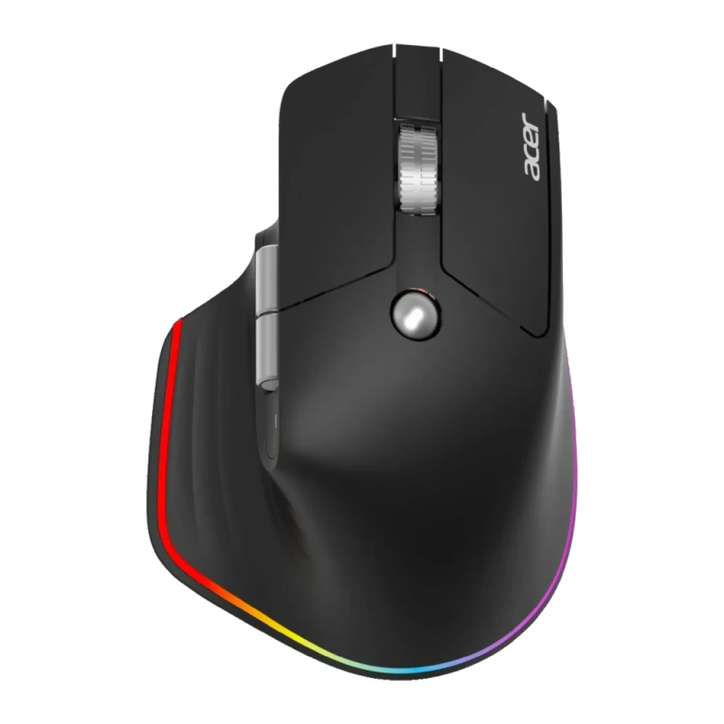 Acer Easy Fit Noir Bluetooth 4000 DPI 6 boutons 2,4GHz 100 g Souris sans fil