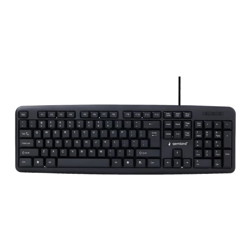 Gembird Noir USB Espagnol KB-U-103-ES à membrane Clavier