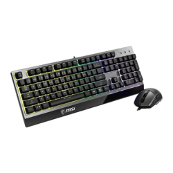 MSI Vigor GK30 + Clutch GM11 Plunger Switches 5000 DPI Noir RGB Clavier et souris gaming