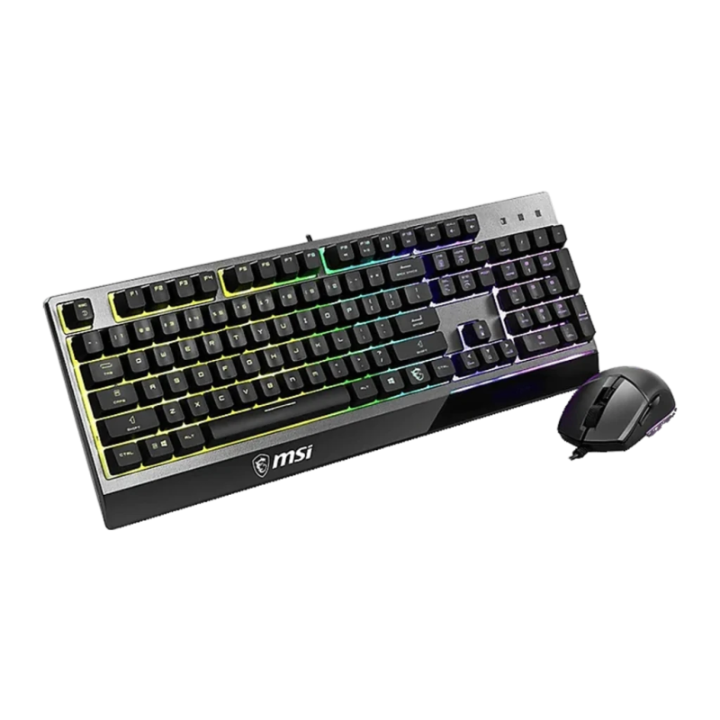 MSI Vigor GK30 + Clutch GM11 Plunger Switches 5000 DPI Noir RGB Clavier et souris gaming