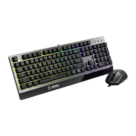 MSI Vigor GK30 + Clutch GM11 Plunger Switches 5000 DPI Noir RGB Clavier et souris gaming