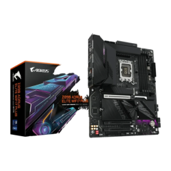 Gigabyte Z890 AORUS Elite WIFI7 Plus Intel LGA1851 DDR5 ATX WiFi 7 Noir 4 emplacements M.2 Carte mère