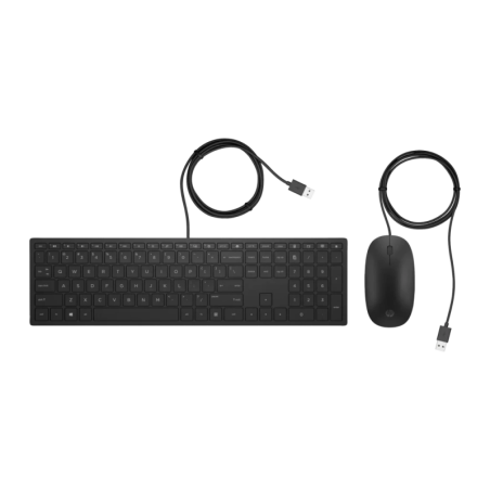 HP Pavilion 400 Noir filaire USB Clavier et souris
