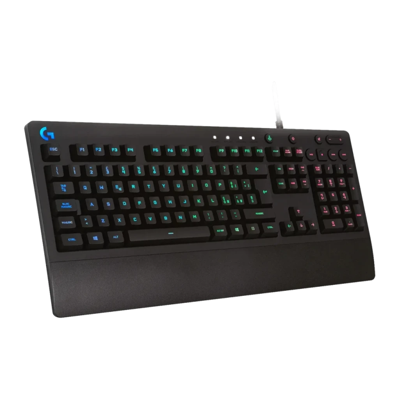 Logitech G213 Prodigy RGB QWERTY USA Noir Clavier gaming