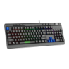 Sparco Stealth Membrane RGB Espagnol Noir Clavier