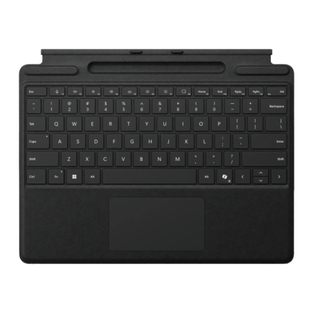 Clavier Microsoft Surface Pro Keyboard avec Pavé Tactile et Alcantara Magnétique Noir