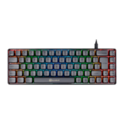 GAMIAC TKL69G SF Kailh Red Hot-Swap RGB 16,8M Couleurs Noir/Gris Clavier gaming mécanique