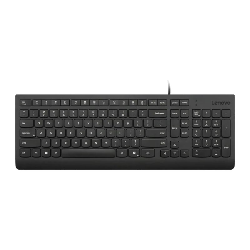 Lenovo Essential Noir Filaire USB Espagnol QWERTY Clavier