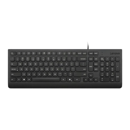 Lenovo Essential Noir Filaire USB Espagnol QWERTY Clavier